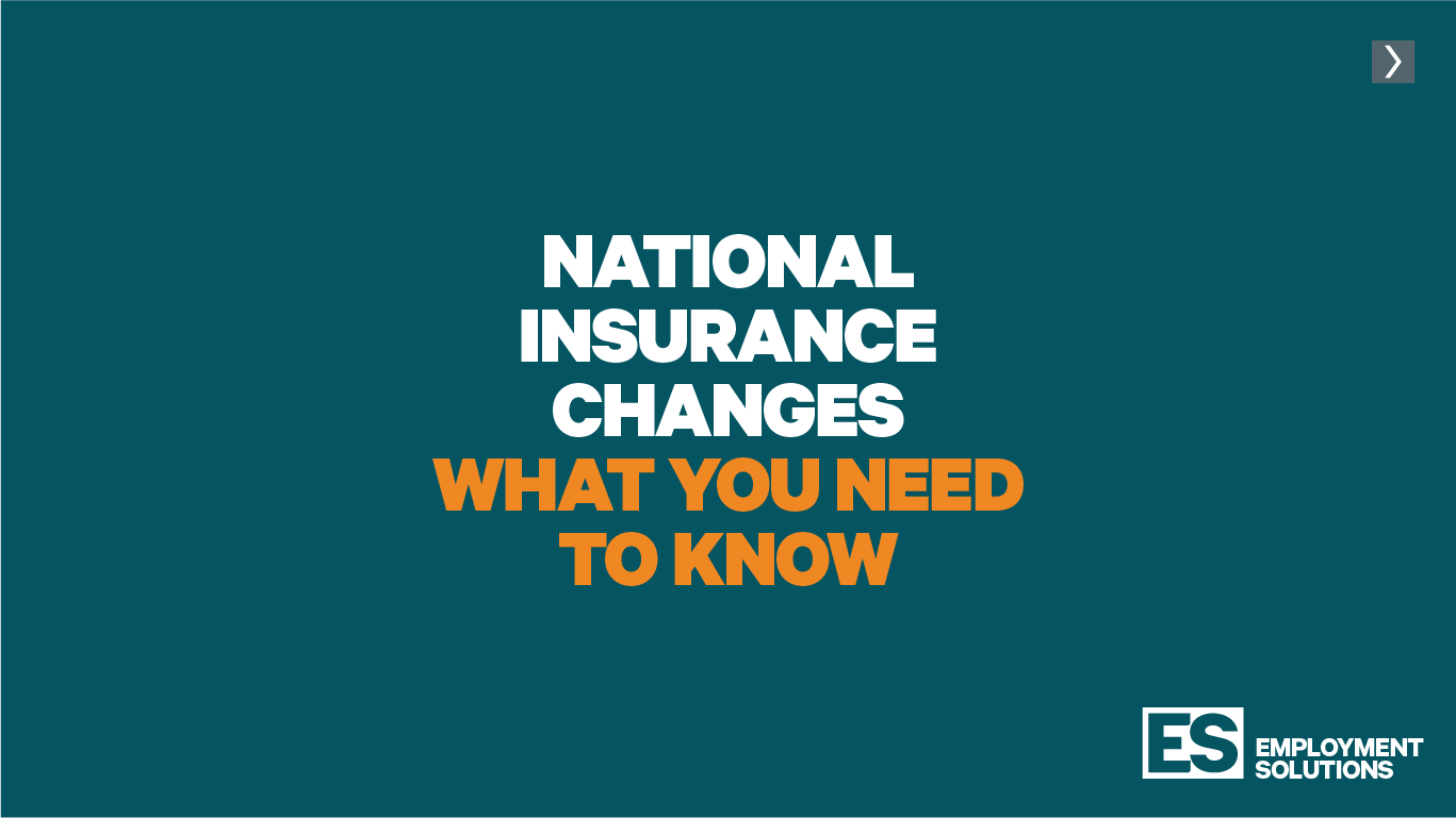 National Insurance Changes